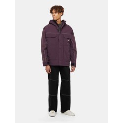 DICKIES - RONAN HOODED JACKET PLUM PERFECT