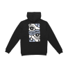 AND FEELINGS - EYES HOODIE BLACK