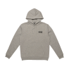 AND FEELINGS - FLOWER HOODIE HEATHER GREY