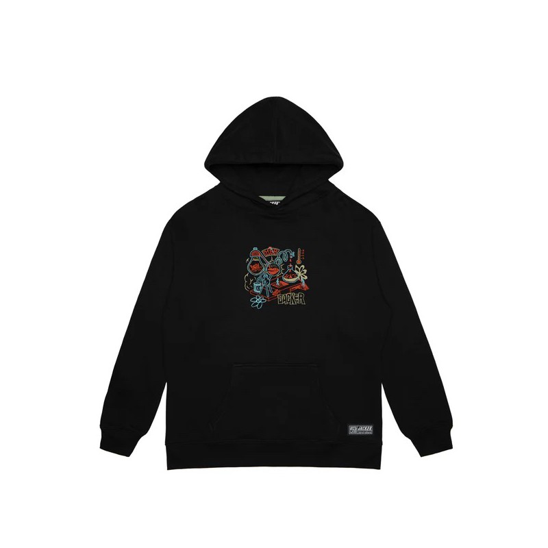 JACKER - DISTILLERY BLACK - HOODIE