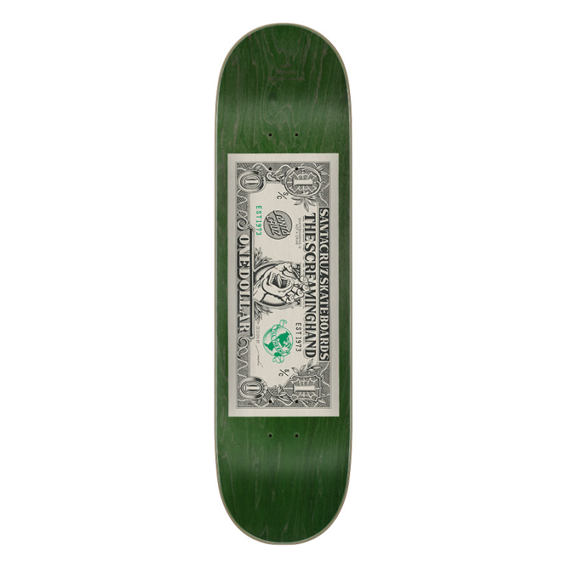 SANTA CRUZ 8.25 DOLLAR HAND