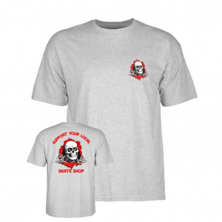 POWELL PERALTA - SUPPORT YOUR LOCAL SKATESHOP - T-SHIRT