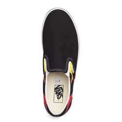 VANS - CLASSIC SLIP ON FLAME - CHAUSSURES