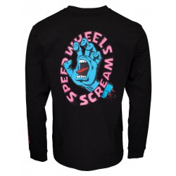 SW SCREAM LS TEE - SANTA CRUZ - T SHIRT