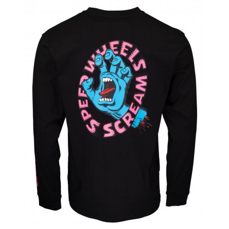 SW SCREAM LS TEE - SANTA CRUZ - T SHIRT