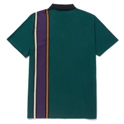 HUF - POLO SS MONACO FOREST GREEN - T SHIRT