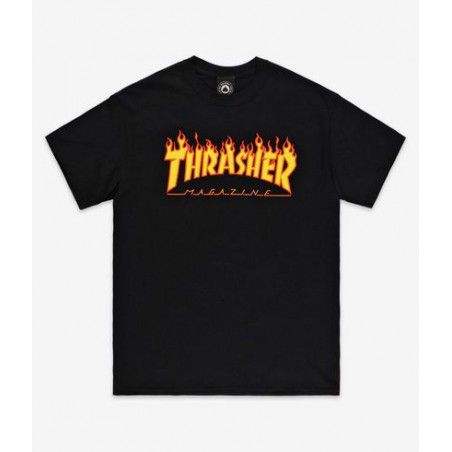 THRASHER - THRASHER FLAME TEE - T SHIRT