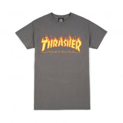 THRASHER - THRASHER FLAME TEE - T SHIRT