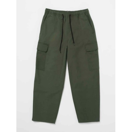 VOLCOM - BILLOW TAPERED CARGO - SQUADRON GREEN