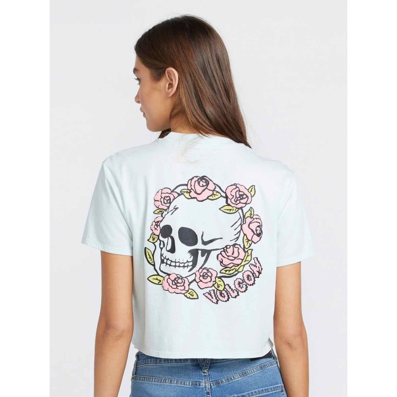 VOLCOM - POCKET DIAL SS TEE CHLORINE