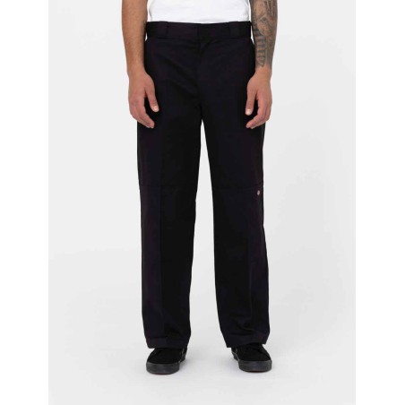 DICKIES DOUBLE KNEE BLACK PANT