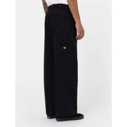 DICKIES DOUBLE KNEE BLACK PANT