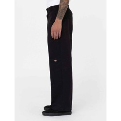 DICKIES DOUBLE KNEE BLACK PANT