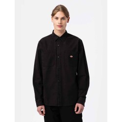 DICKIES DUCK CANVAS LS SHIRT BLACK