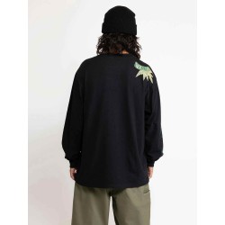 VOLCOM - IGUCHI LS TEE BLK