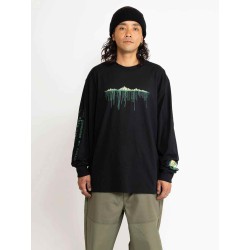 VOLCOM - IGUCHI LS TEE BLK