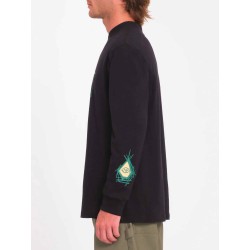 VOLCOM - IGUCHI LS TEE BLK